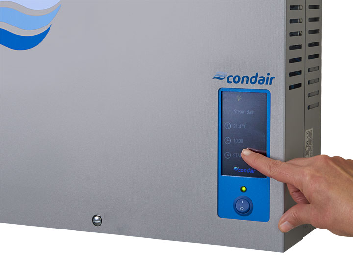 El controlador de pantalla táctil Condair RM